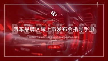2019宝骏310W区域上市发布会指导手册-30页