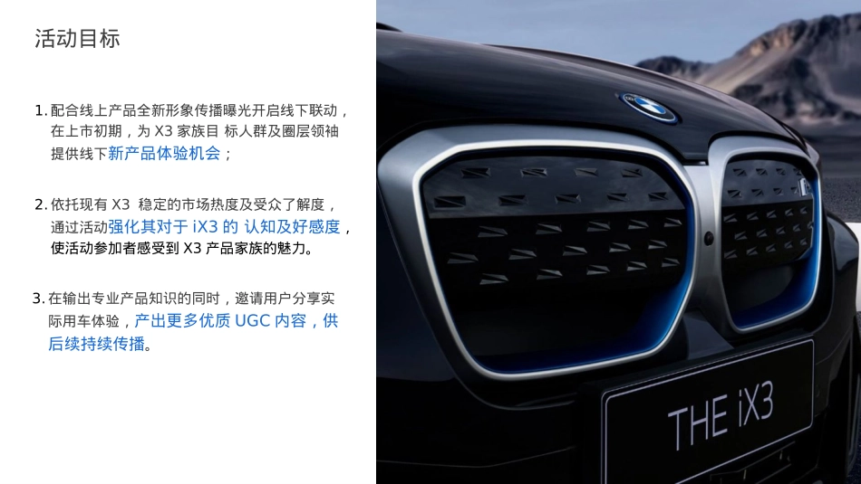2021新BMW iX3上海区域上市活动方案_第9页