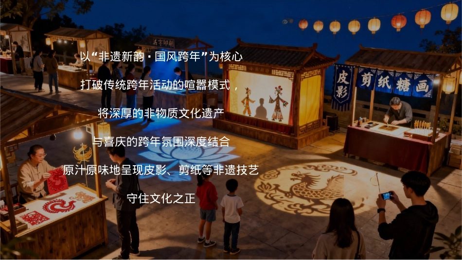 2026非遗新韵国风跨年马年元旦汉服夜市演戏活动方案.pptx_第4页