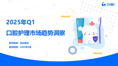 2025年Q1口腔护理市场趋势洞察报告