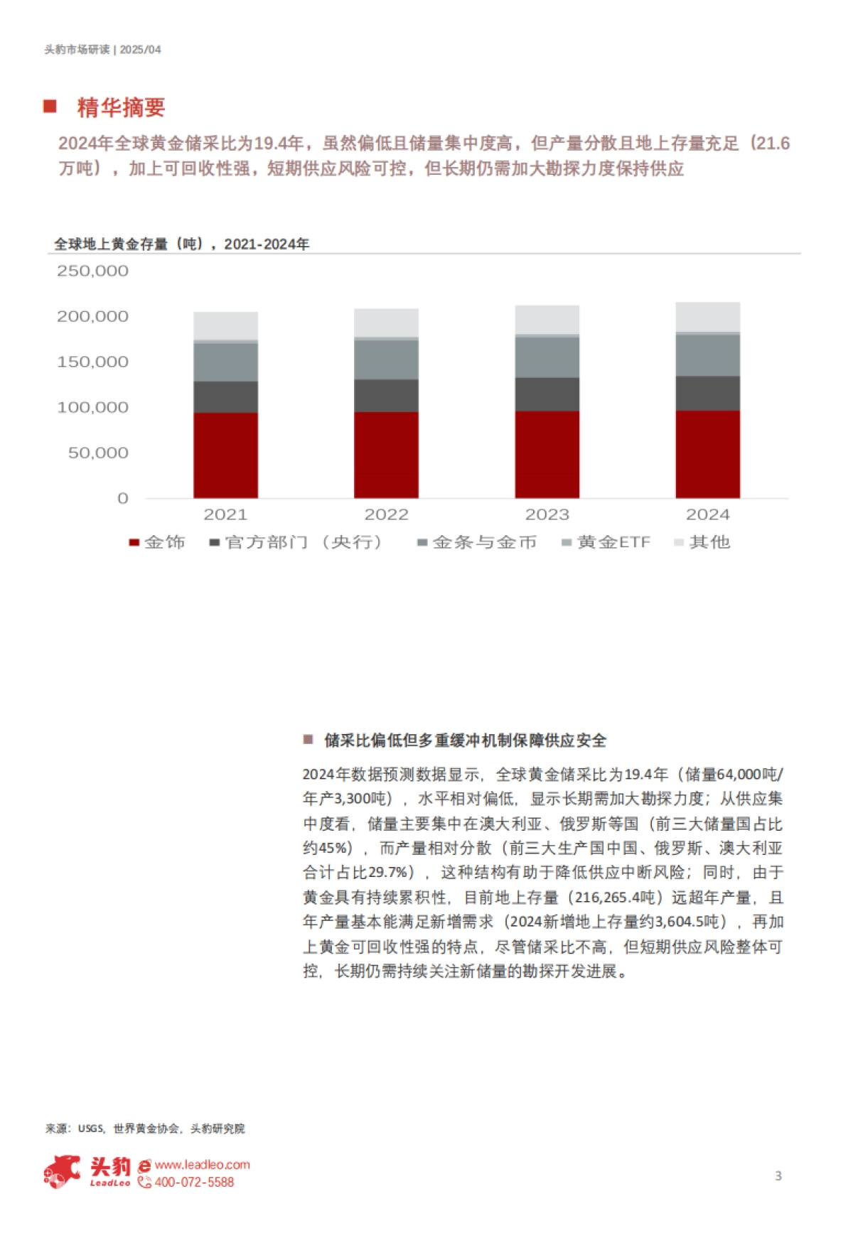 2025年全球黄金消费洞察:变局、趋势与机遇(精华版)_第3页