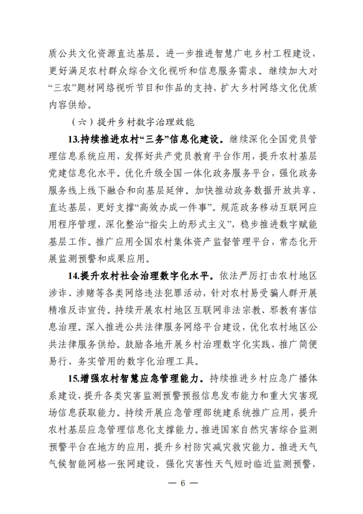 2025年数字乡村发展工作要点_第6页