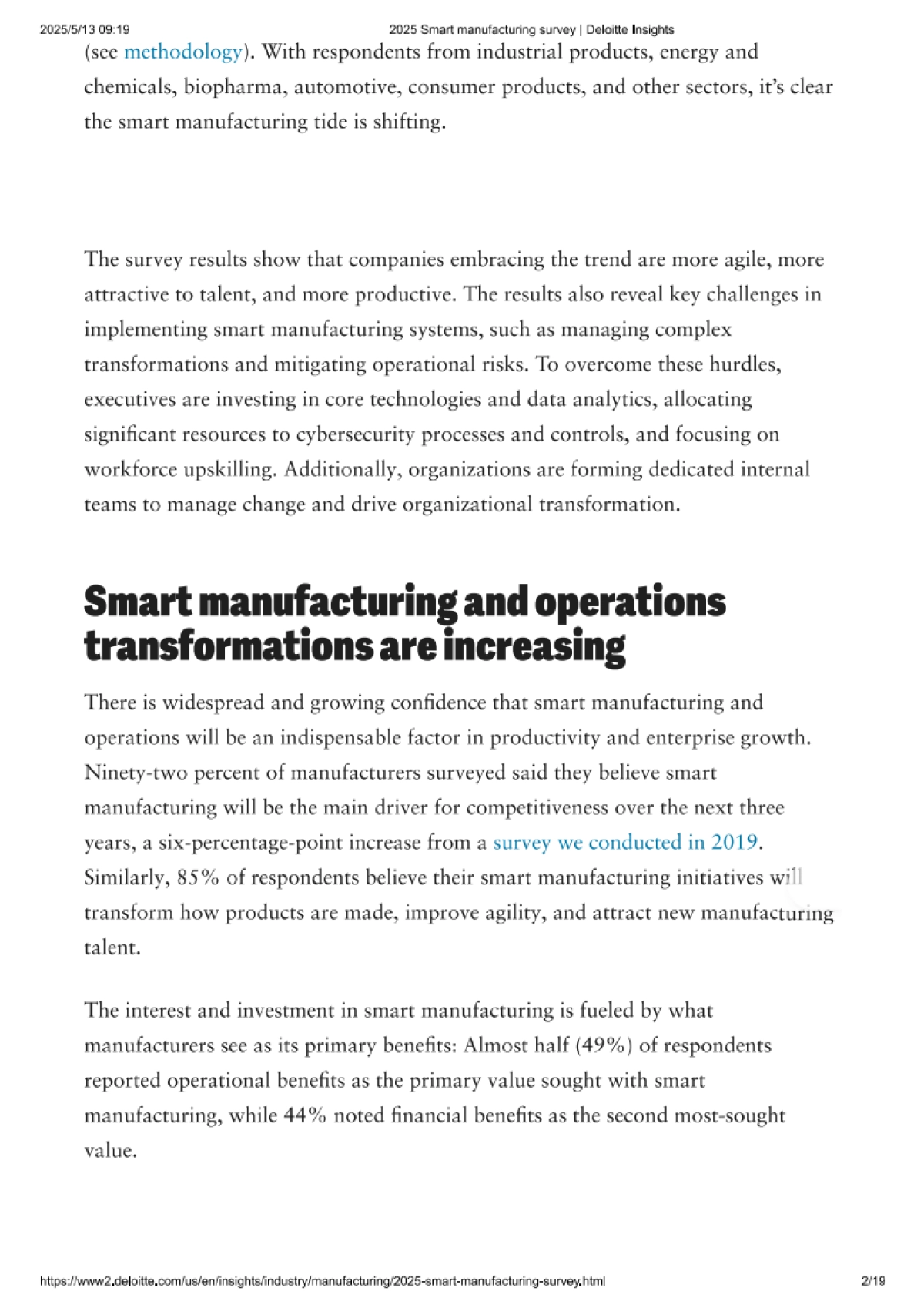 2025年智能制造与运营调查报告：实施挑战应对（英文）_第2页