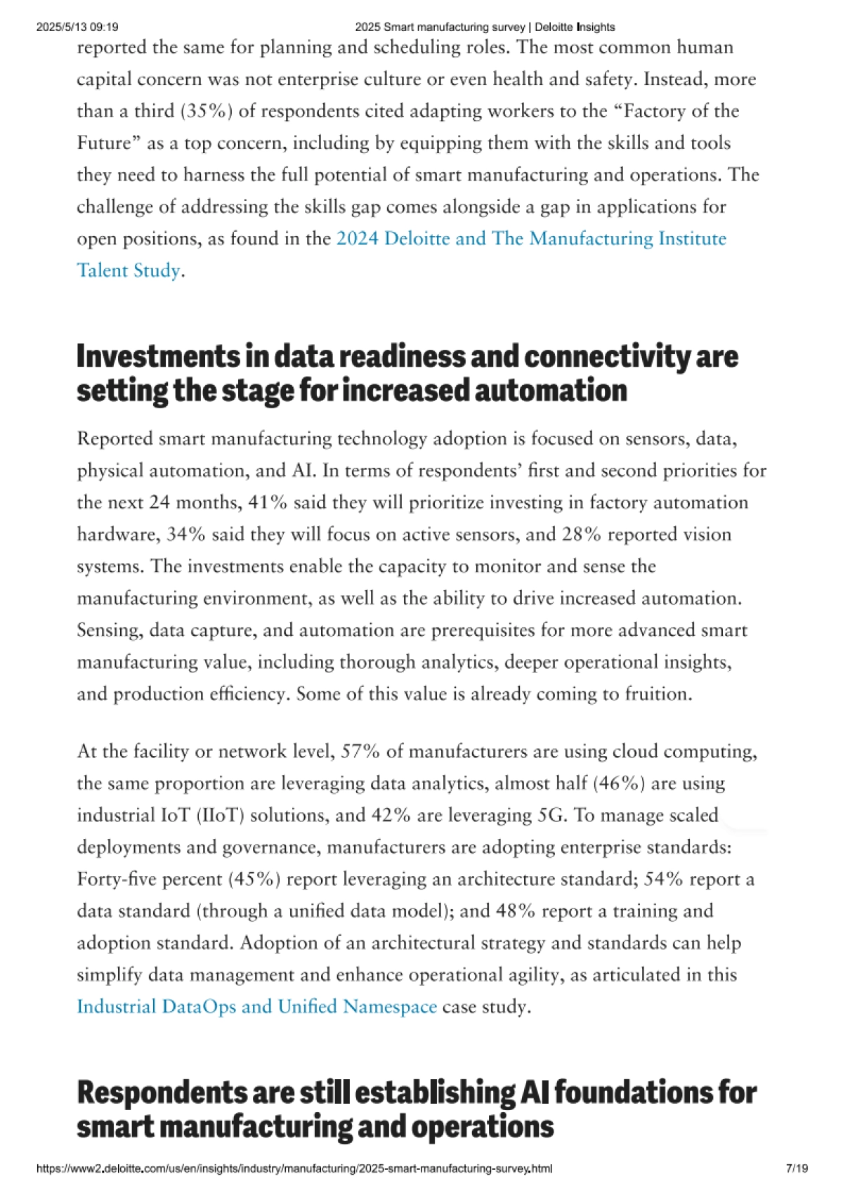 2025年智能制造与运营调查报告：实施挑战应对（英文）_第7页