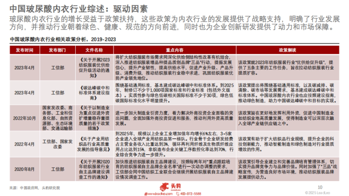 2025年中国玻尿酸内衣行业：科技与创新驱动玻尿酸内衣快速发展_第10页