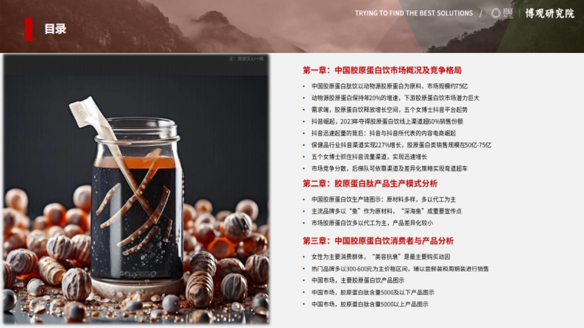 2025年中国胶原蛋白肽饮市场分析报告_第3页