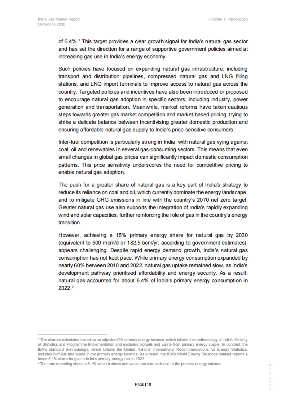 2030年印度天然气市场报告-IEA_第10页