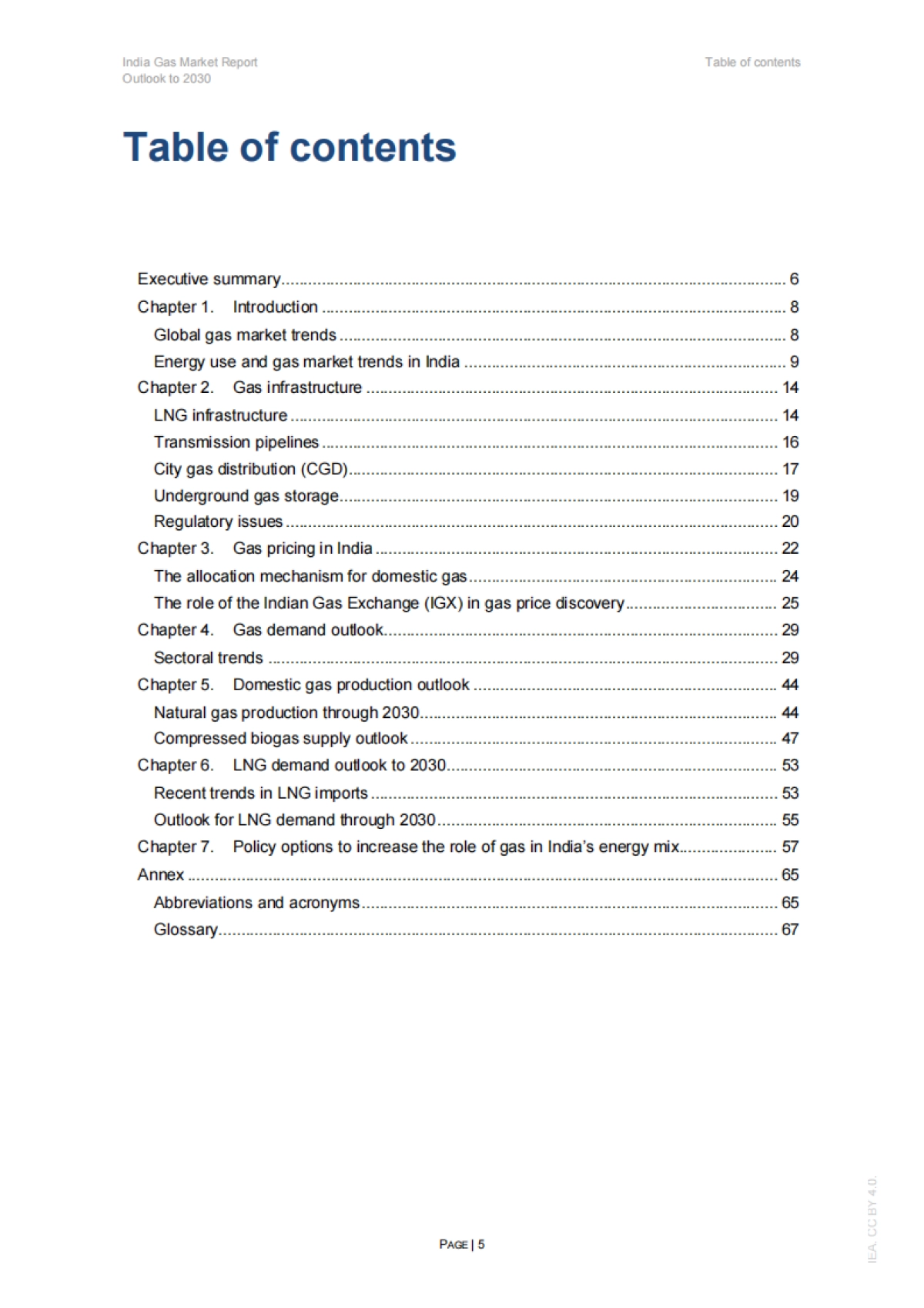 2030年印度天然气市场报告-IEA_第5页