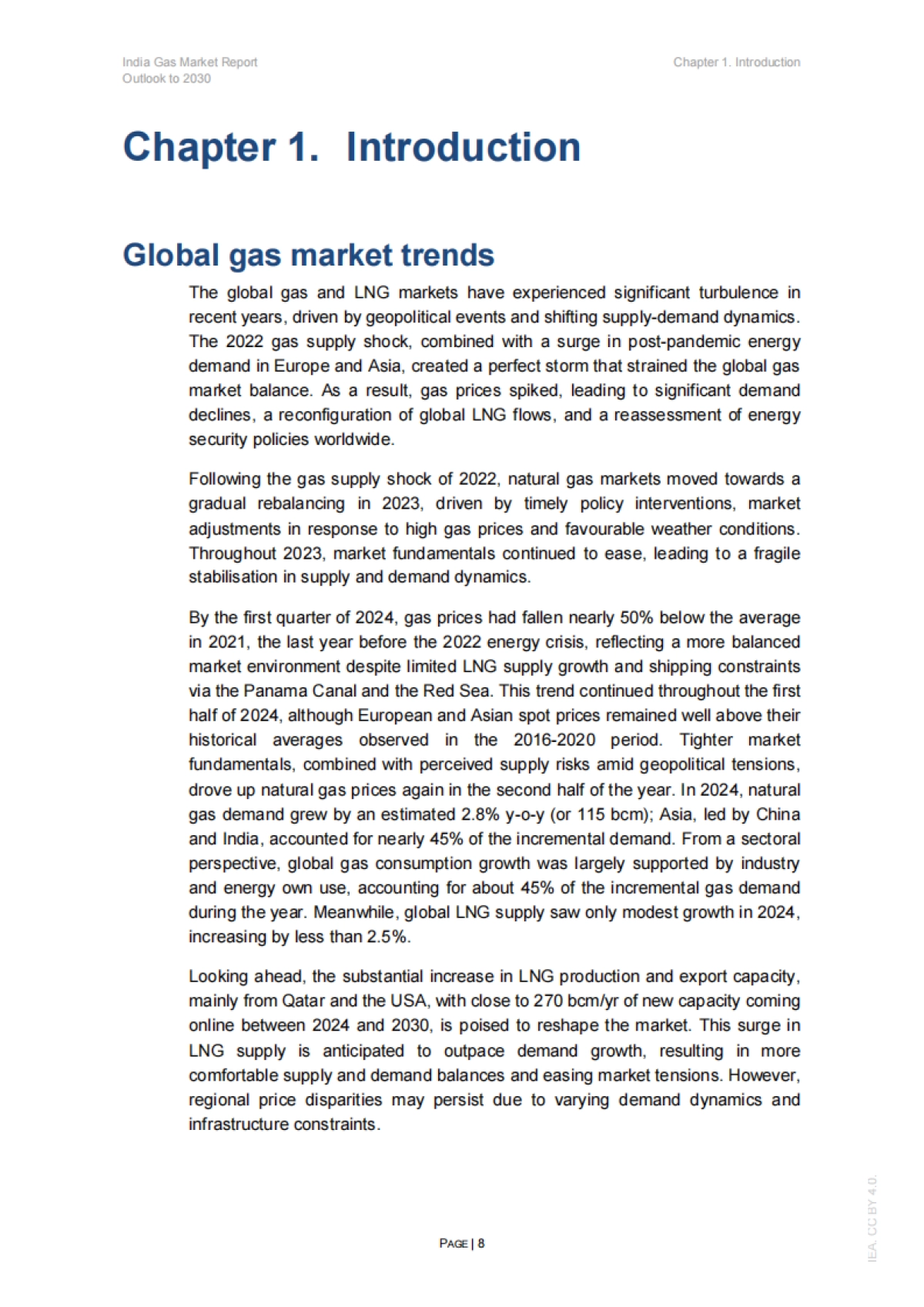 2030年印度天然气市场报告-IEA_第8页