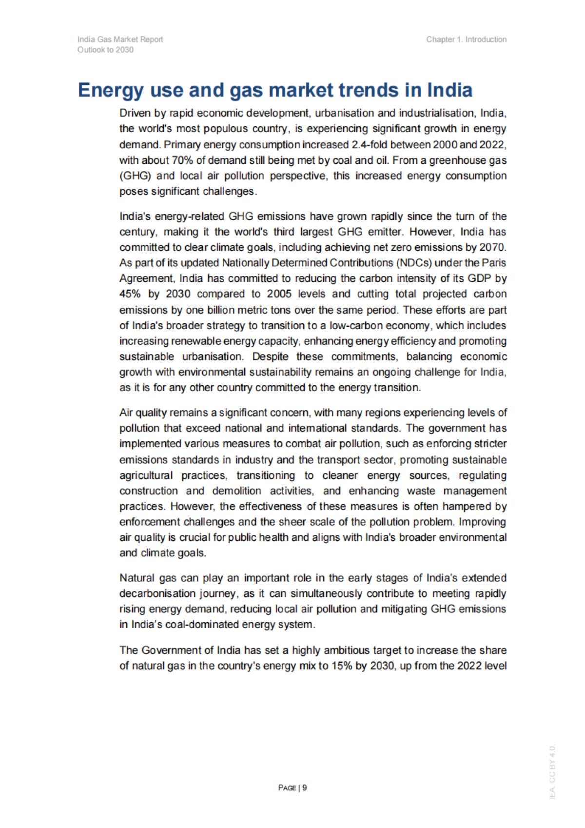 2030年印度天然气市场报告-IEA_第9页