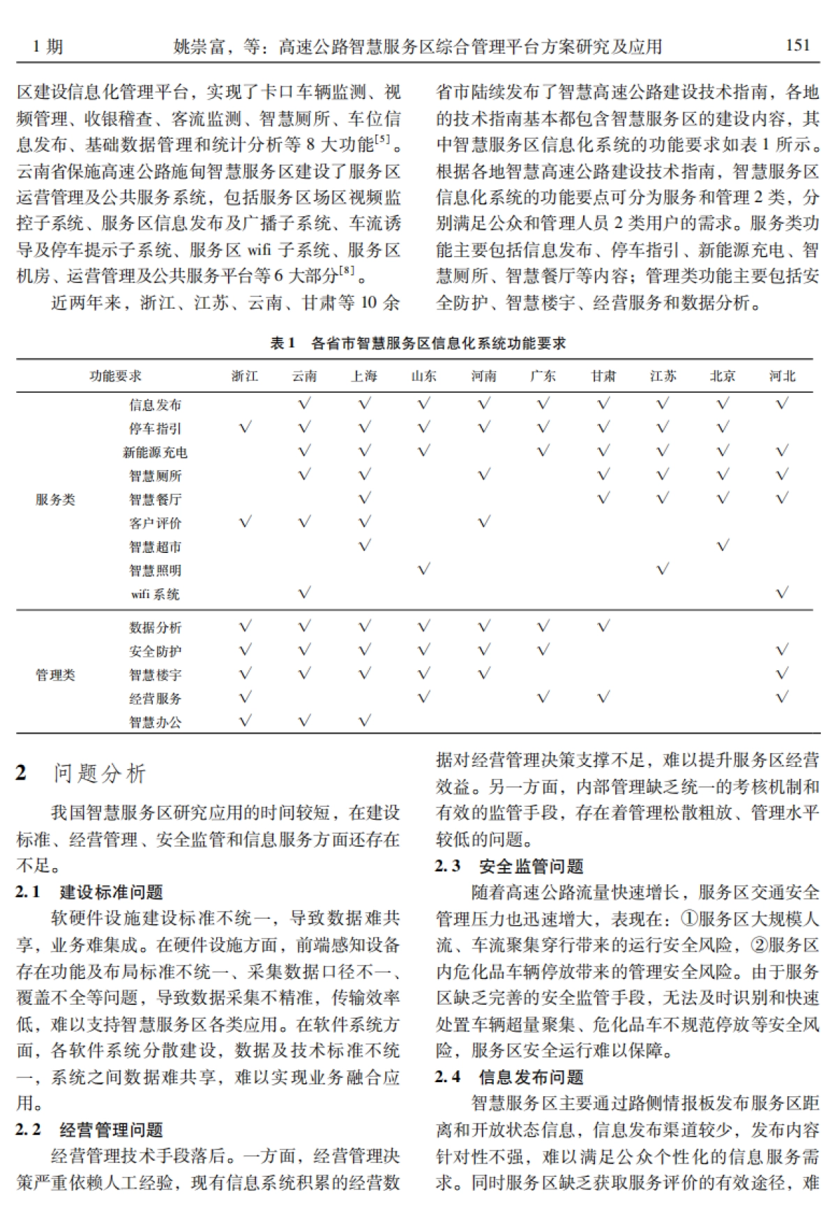 高速公路智慧服务区综合管理平台方案研究及应用_第2页