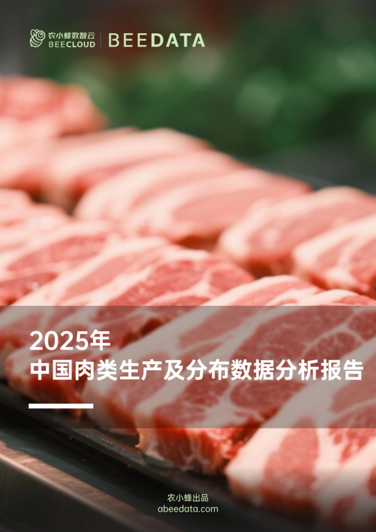 2025年中国肉类生产及分布数据分析报告_第1页