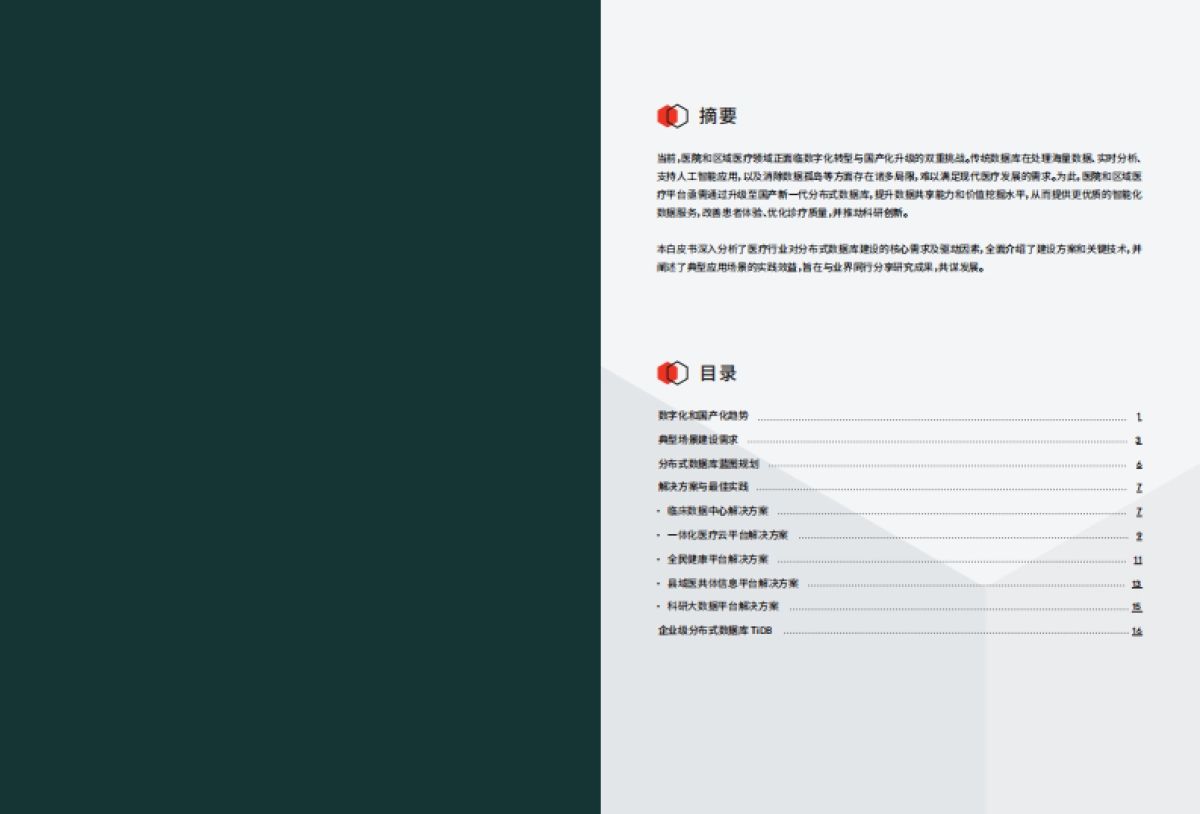 医疗行业分布式数据库解决方案白皮书 _第2页