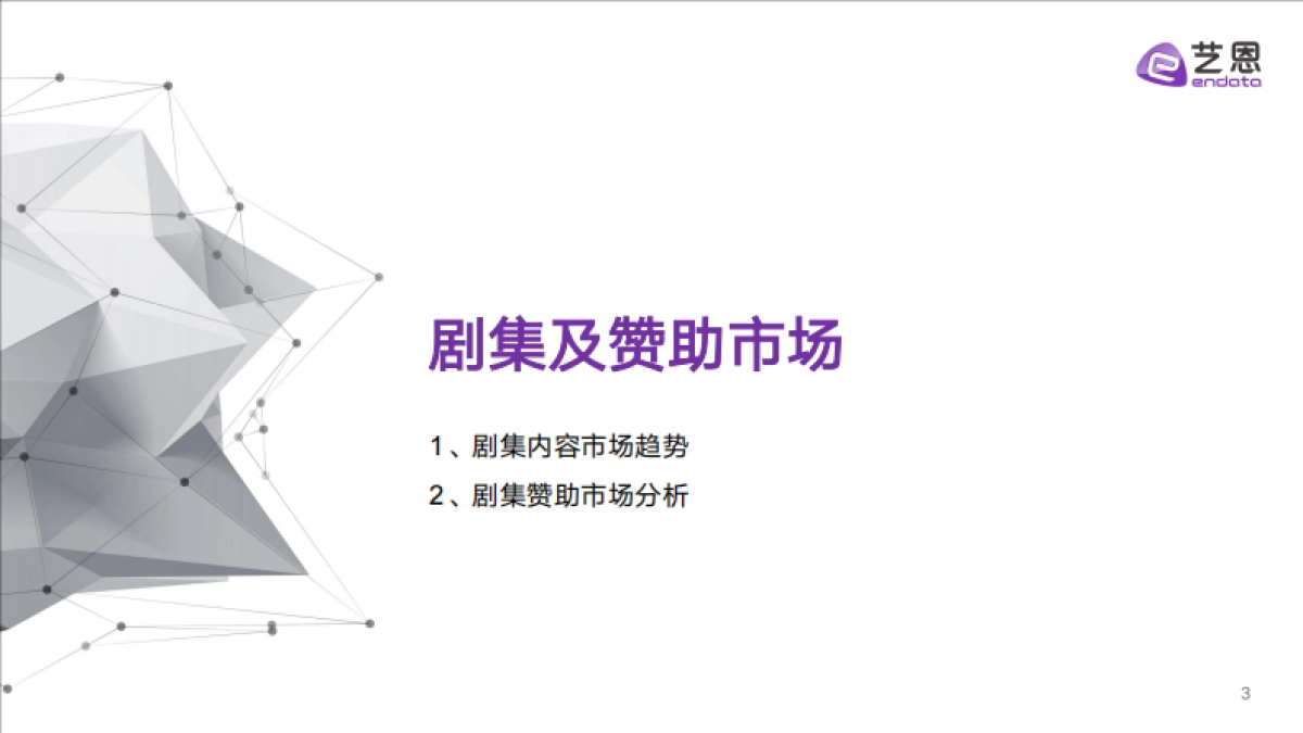 艺恩-剧集·综艺:2025第一季度赞助市场洞察_第3页