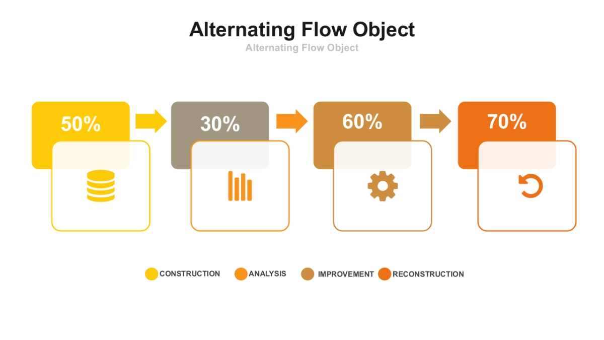 百分比（橙黄色 30P PPT）_第2页