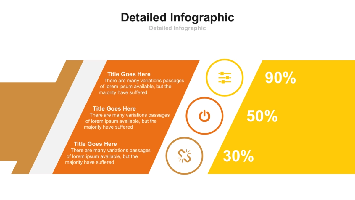 百分比（橙黄色 30P PPT）_第6页