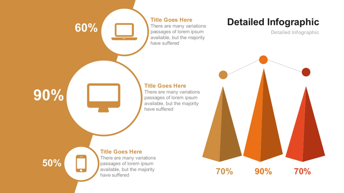 百分比（橙黄色 30P PPT）_第8页
