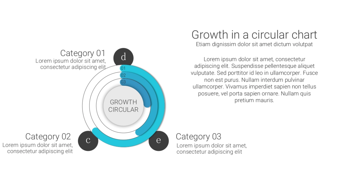 百分比（蓝色系 30P PPT）_第9页