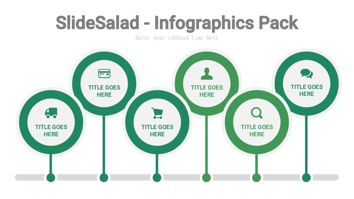 百分比（绿色 30P PPT）_第2页