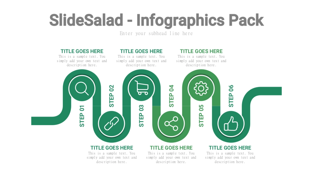 百分比（绿色 30P PPT）_第9页