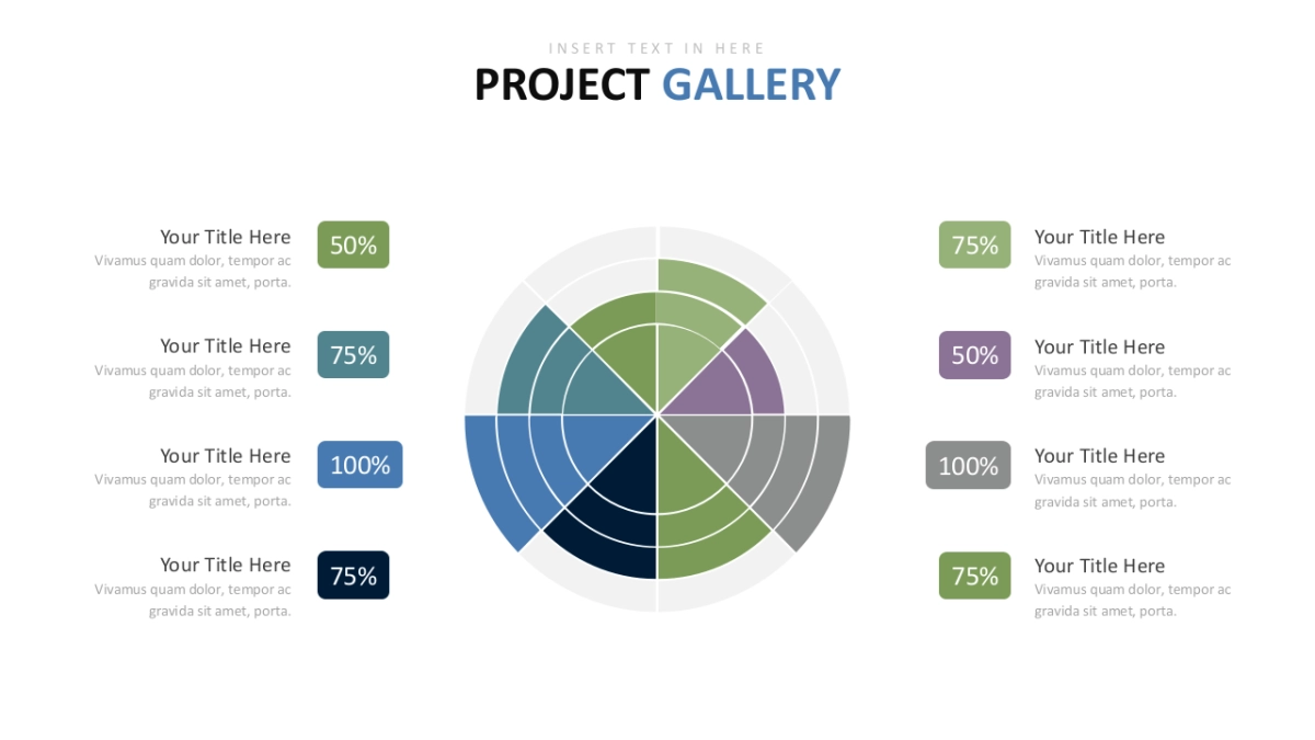 百分比（绿色系 30P PPT）_第9页