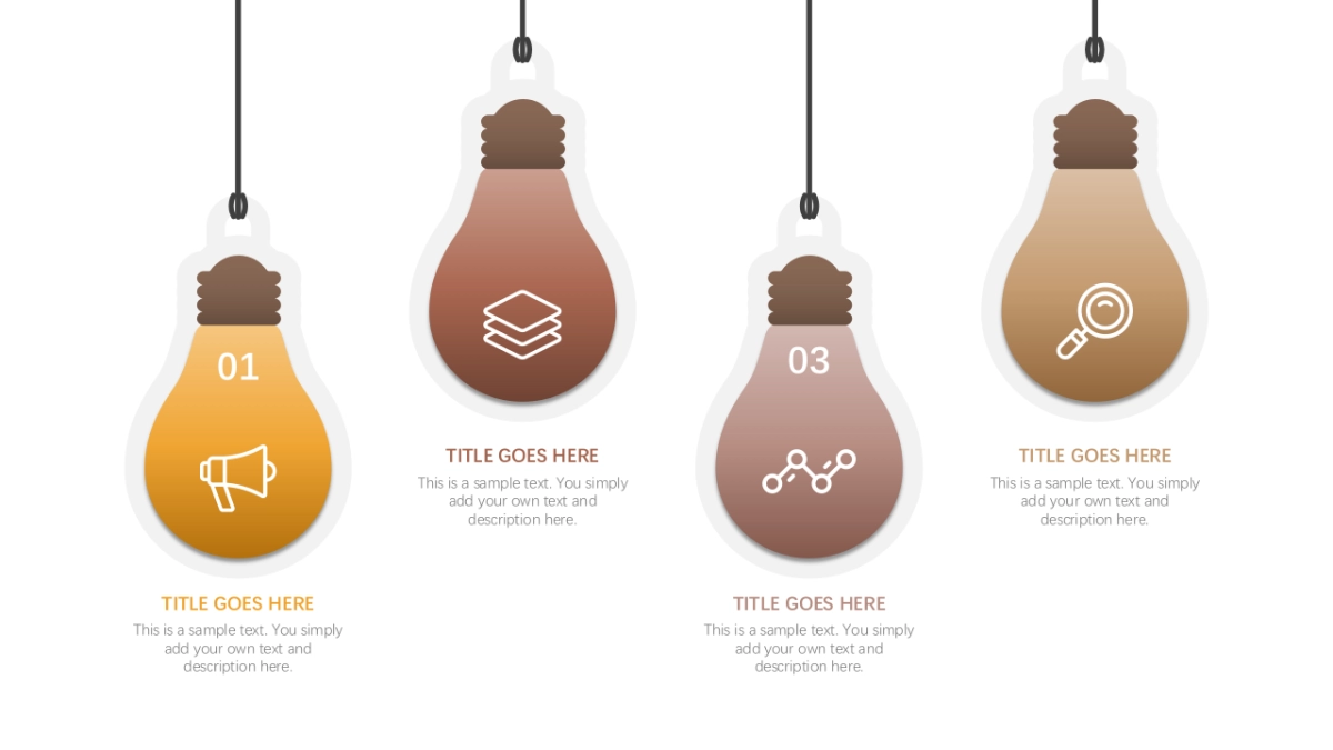 并列递进关系图（黄色系 30P PPT）_第2页