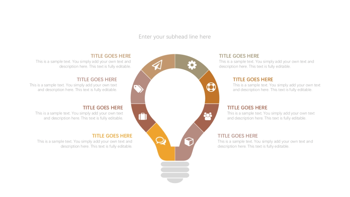 并列递进关系图（黄色系 30P PPT）_第6页
