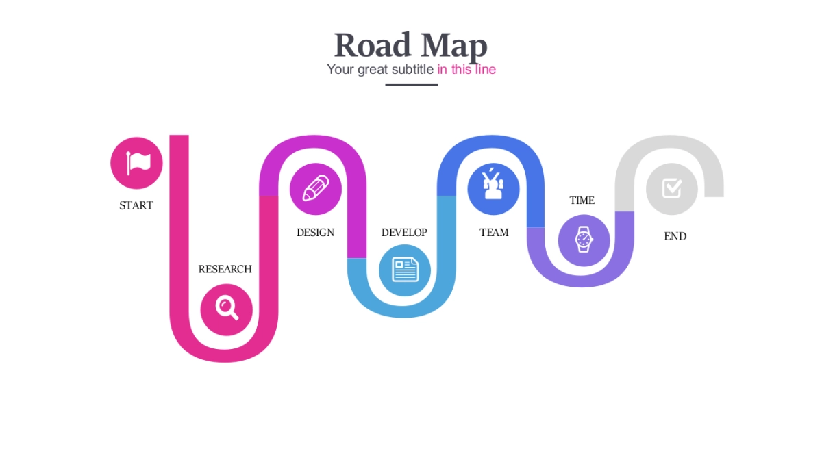 并列关系PPT图表（红蓝 30P PPT）_第4页