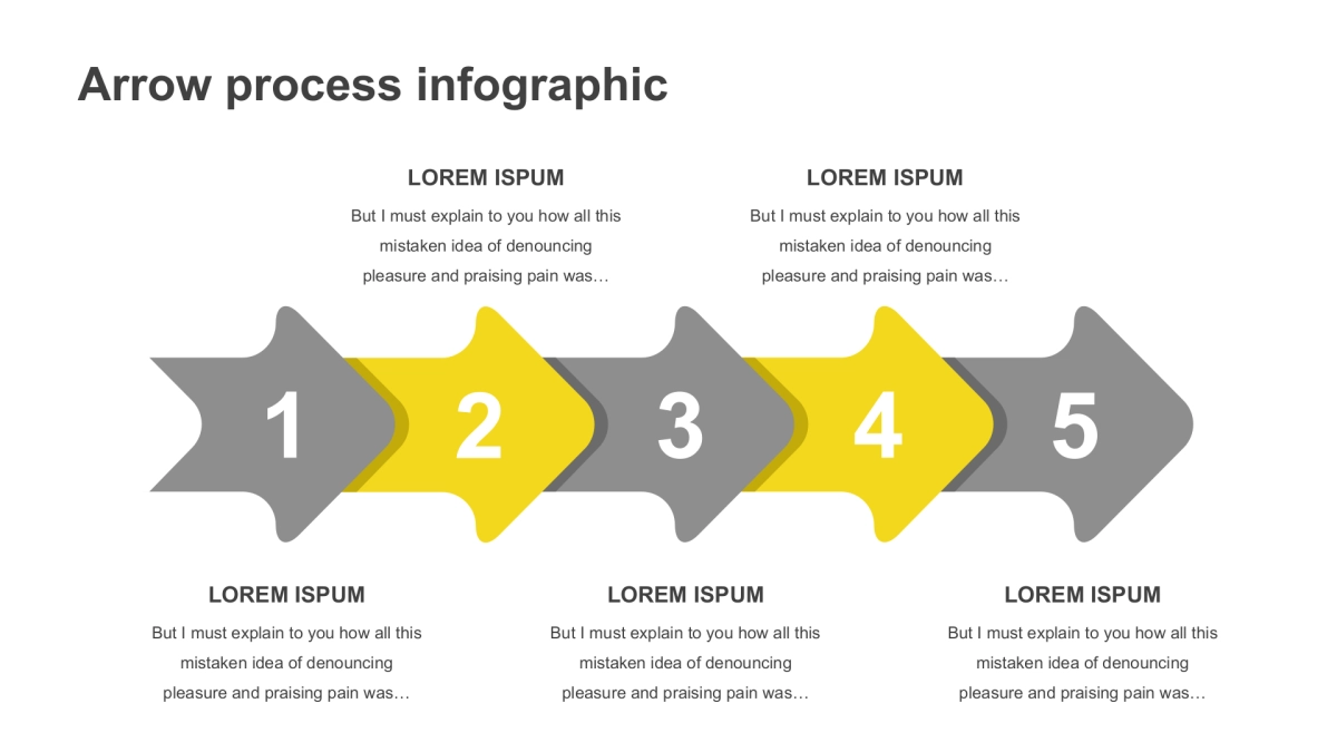 并列关系PPT图表（黄灰色 30P PPT）_第3页