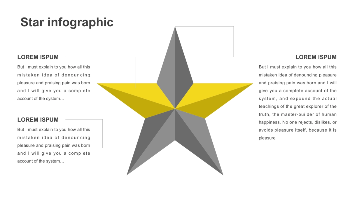 并列关系PPT图表（黄灰色 30P PPT）_第6页