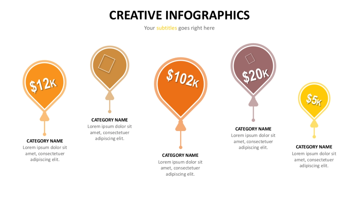 并列关系图（橙色 30P PPT）_第10页