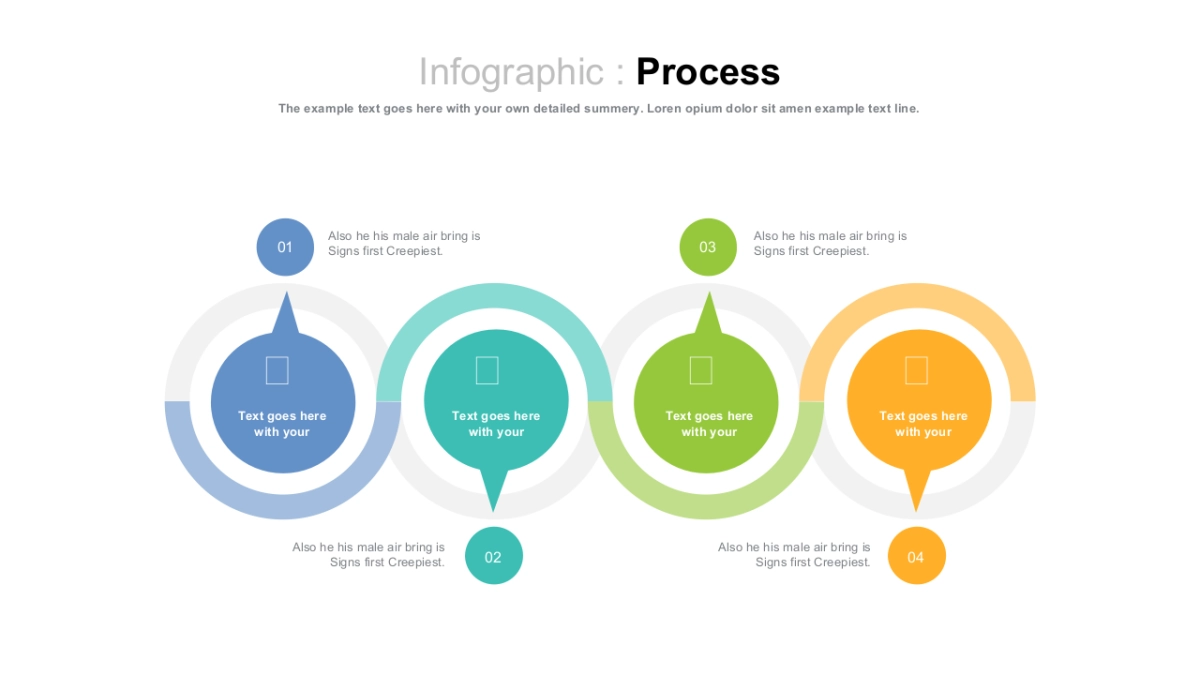 并列关系图表（彩色 30P PPT）_第8页