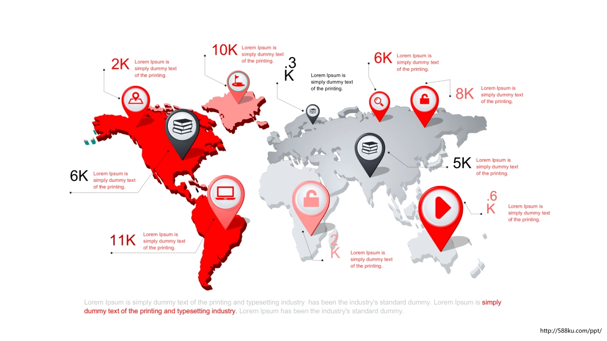 地图（粉红 30P PPT）_第9页