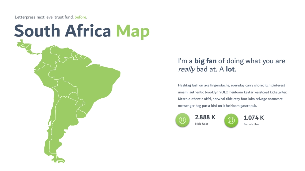 地图（绿色 30P PPT）_第10页