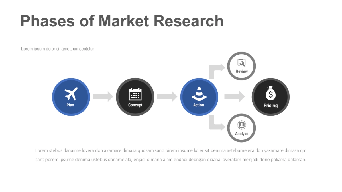 递进并列关系图（蓝黑 30P PPT）_第5页