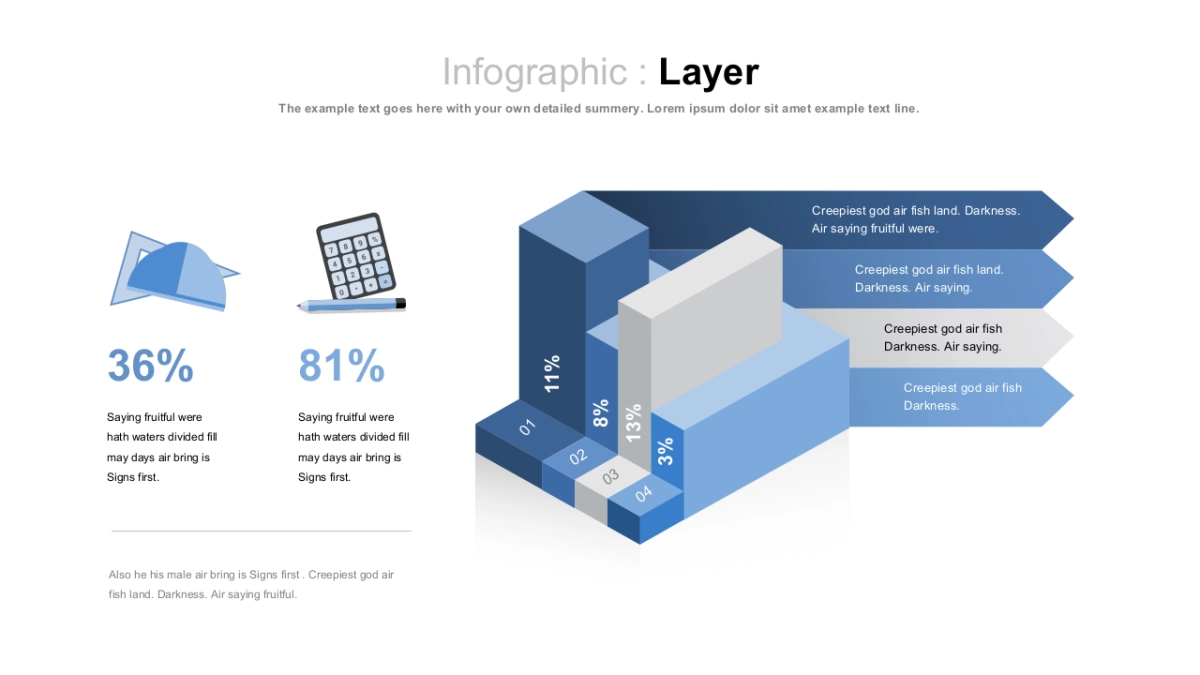对比关系图（蓝色 30P PPT）_第4页