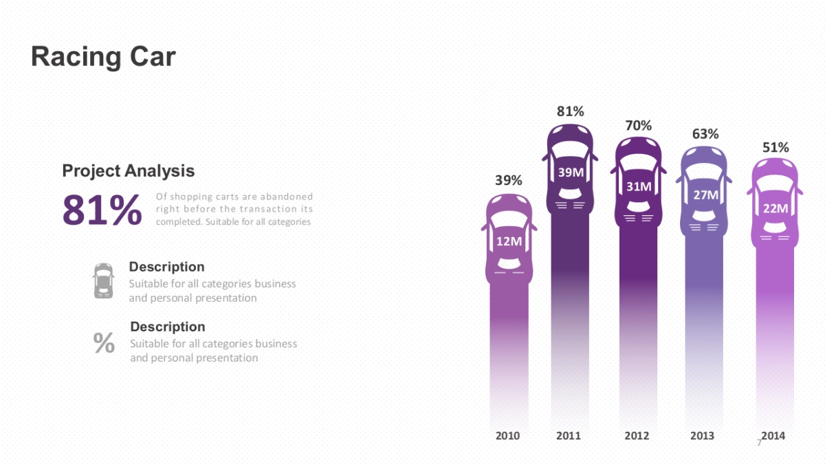 对比关系图（紫色 30P PPT）_第7页