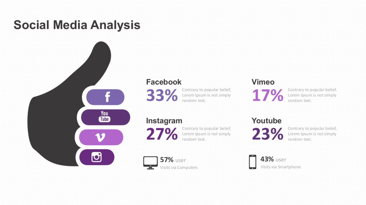 对比关系图（紫色 30P PPT）_第8页