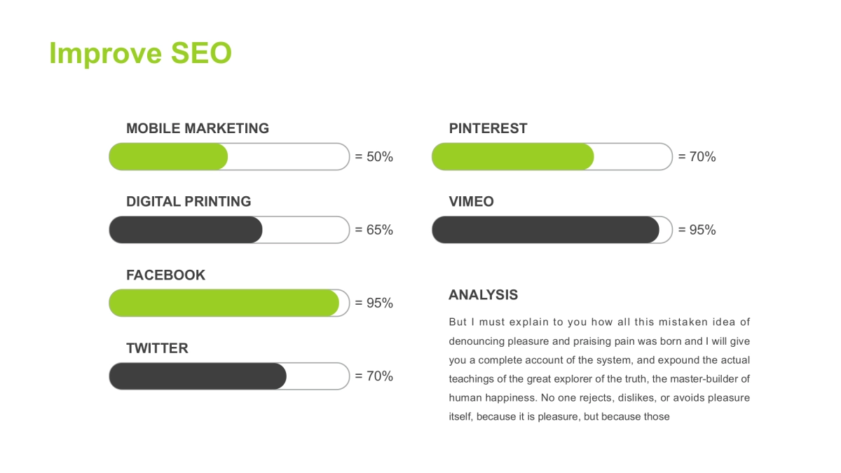 甘特图（绿色 30P PPT）_第3页