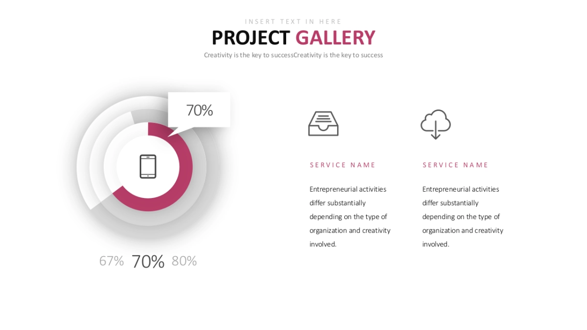 可视化商务图表（紫色 30P PPT）_第5页