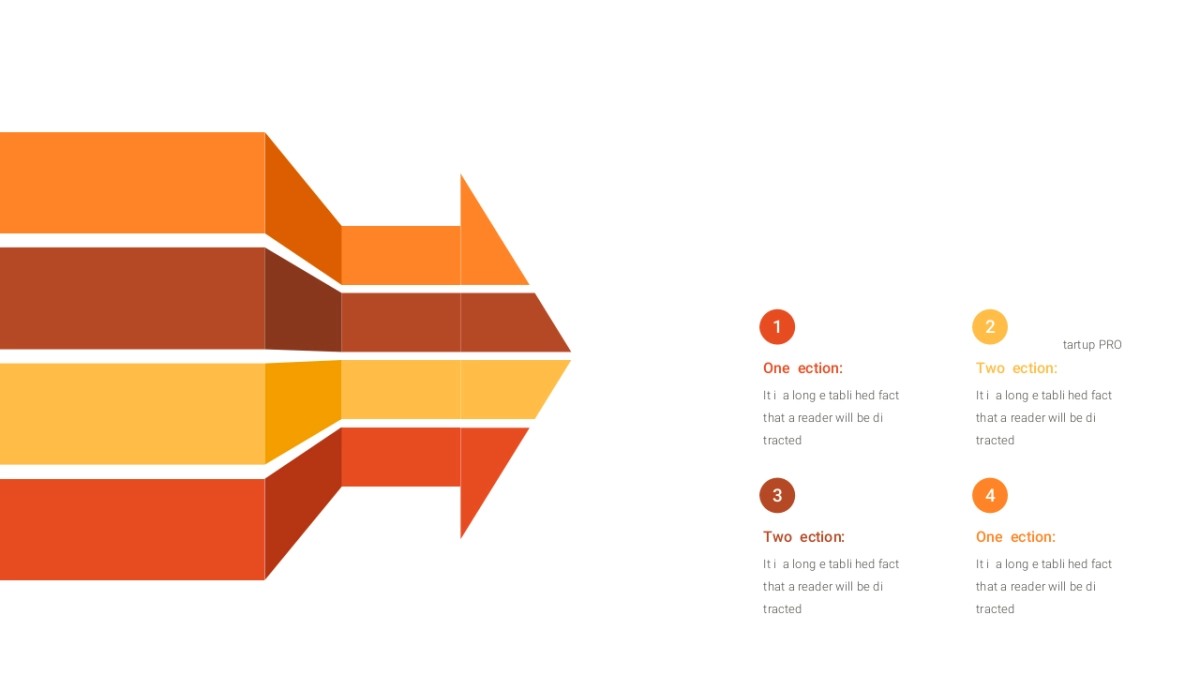 雷达图（红橙色箭头 30P PPT）_第10页