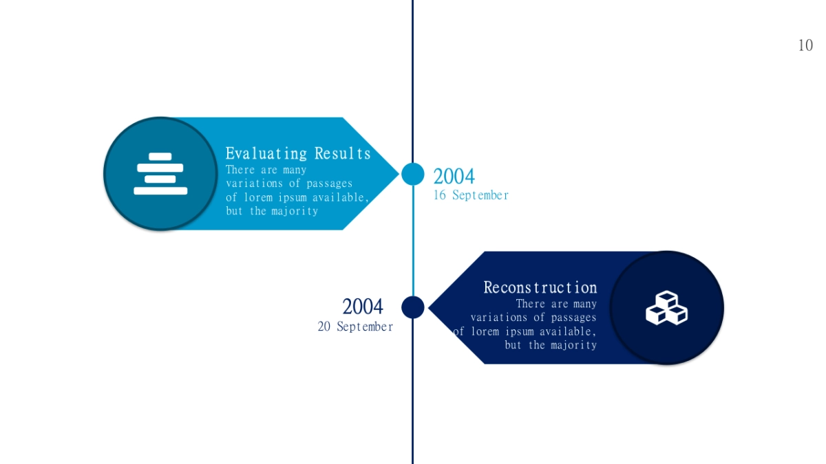 流程图（蓝色扁平化 30P PPT）_第10页