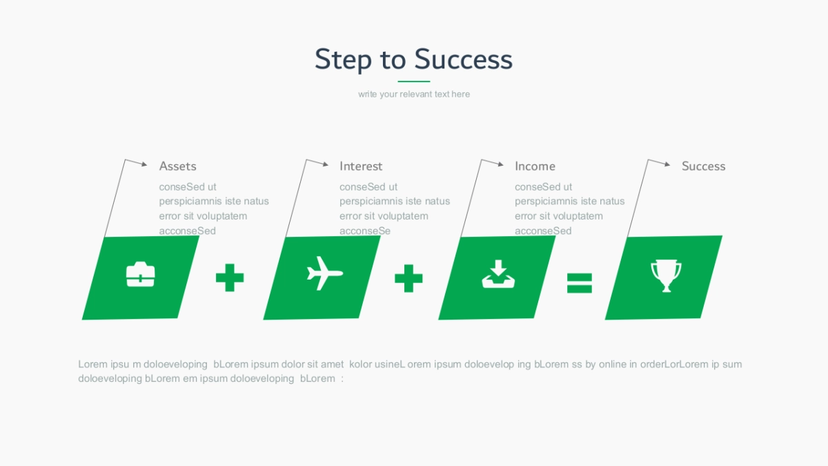 流程图(绿色 30P PPT)_第10页