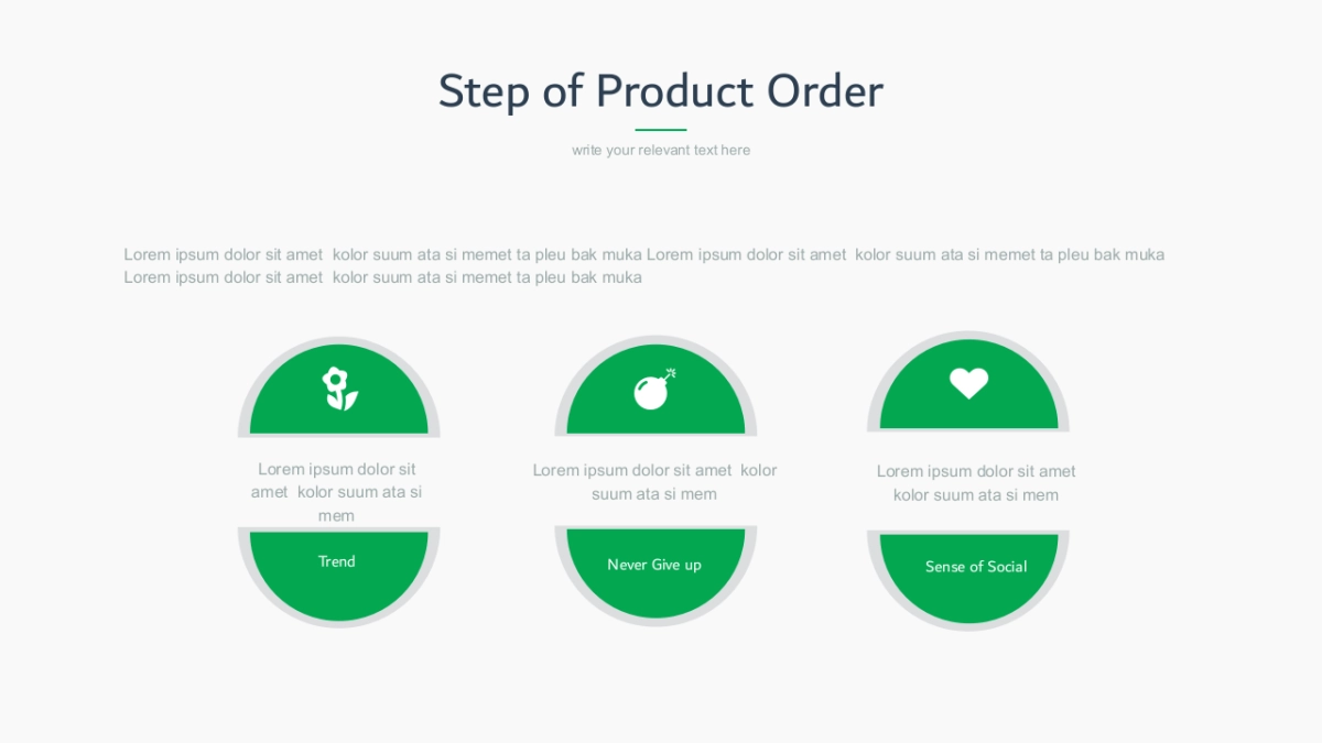 流程图(绿色 30P PPT)_第8页