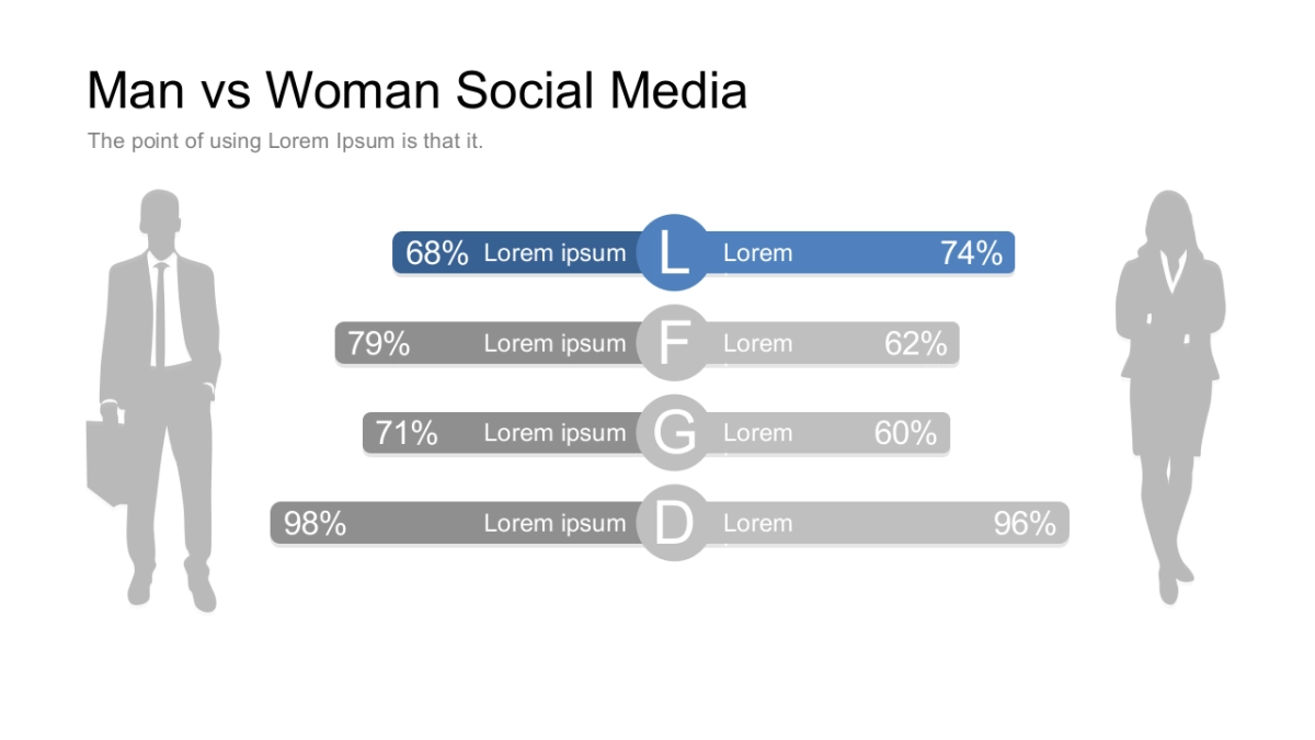 人物图（蓝色扁平 30P PPT）_第7页