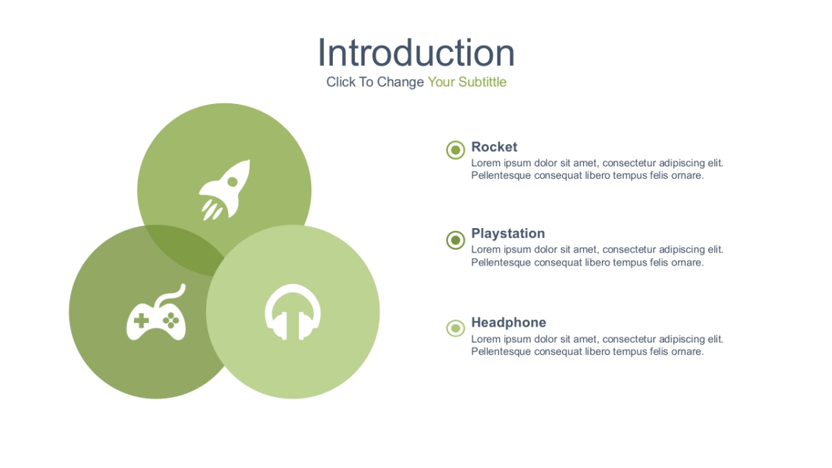三项关系图（绿色 30P PPT）_第4页