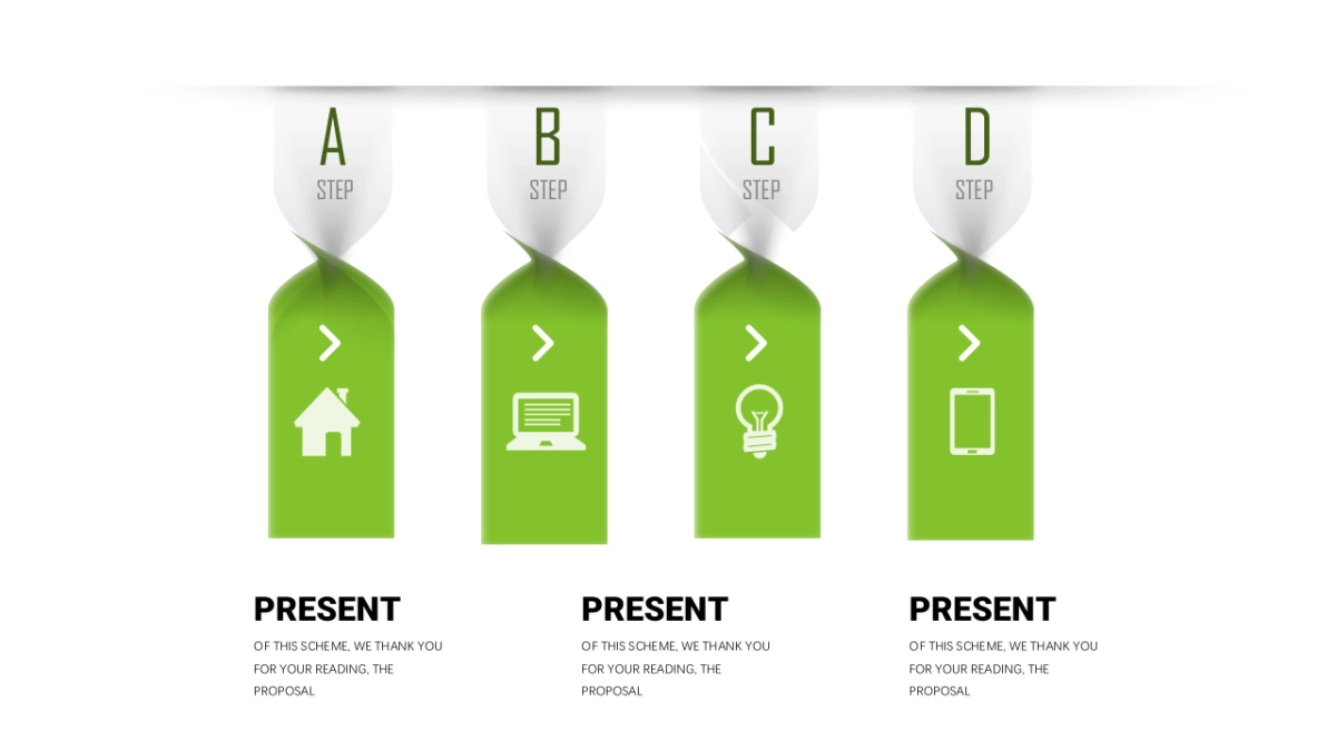 商务品牌图表（阳光绿立体 30P PPT）_第2页