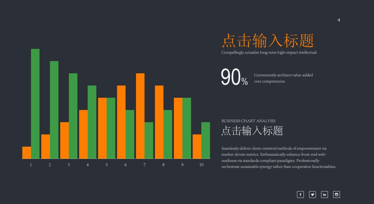 商务数据分析图表（条形图 31P PPT）_第4页