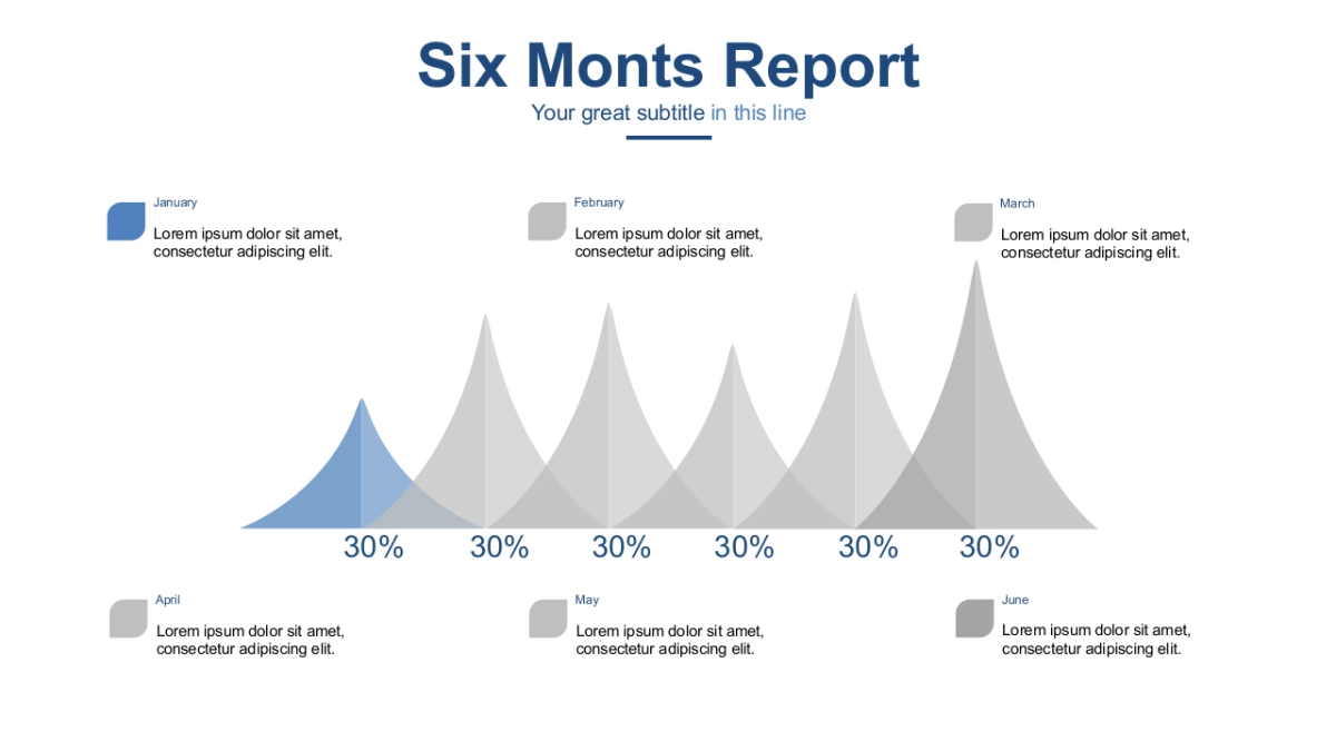 商务数据图表（灰蓝色 30P PPT）_第10页