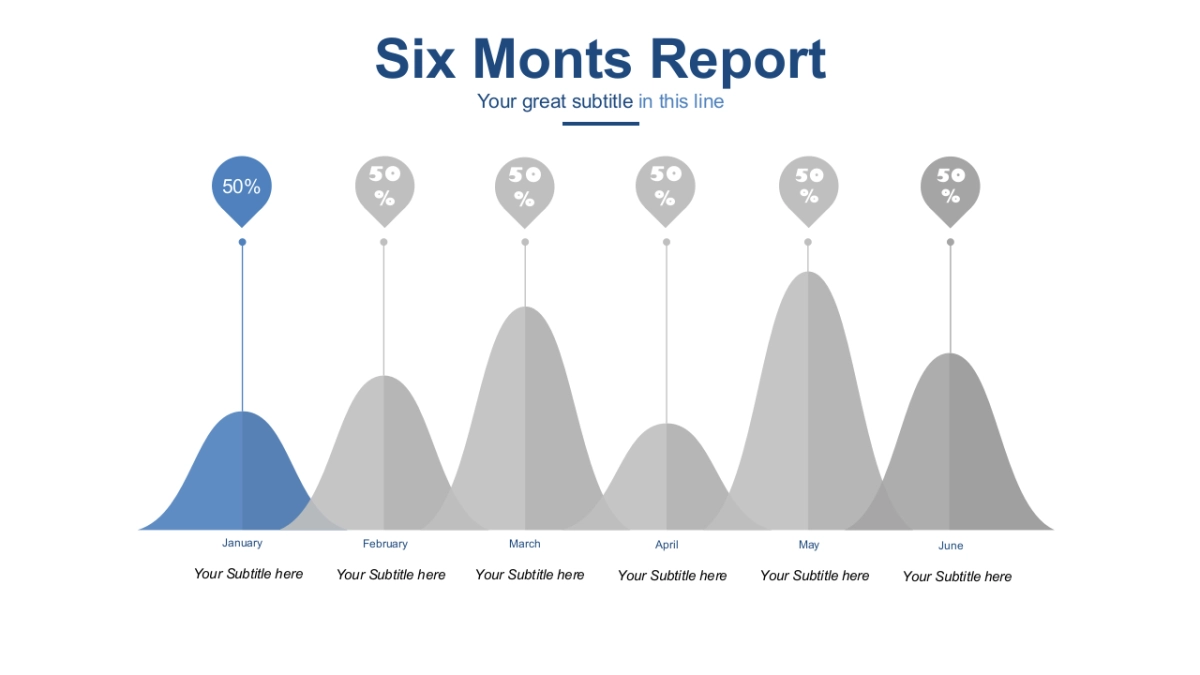 商务数据图表（灰蓝色 30P PPT）_第5页